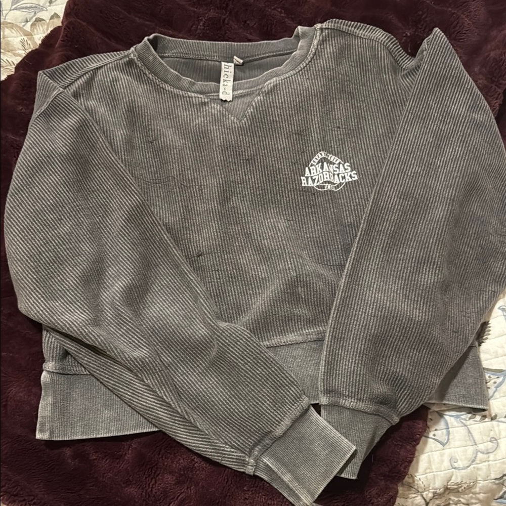 Arkansas Razorbacks Gray Sweatshirt
